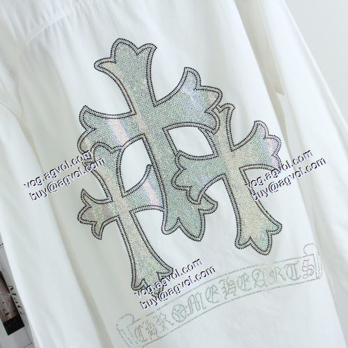 人気販売中 クリスチャンルブタン偽物ブランド 長袖シャツ 2021春夏 2色可選 クロムハーツ CHROME HEARTS 