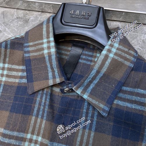 海外セレブ愛用 2021秋冬 2色可選 長袖シャツ チェック クロムハーツ CHROME HEARTS クロムハーツスーパーコピー 快適な着心地