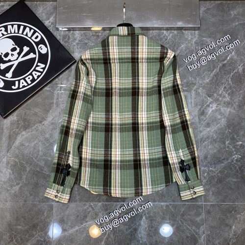 耐久性のある 2021秋冬 クロムハーツ CHROME HEARTS 2色可選 クロムハーツコピー ブランド デザイン性の高い 長袖シャツ