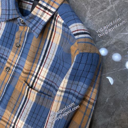 耐久性のある 2021秋冬 クロムハーツ CHROME HEARTS 2色可選 クロムハーツコピー ブランド デザイン性の高い 長袖シャツ