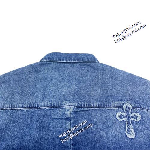 2021秋冬 超目玉 快適な着心地 クロムハーツ CHROME HEARTS 優しいフィット感 長袖シャツ クロムハーツコピーブランド