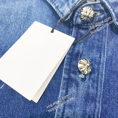 2021秋冬 超目玉 快適な着心地 クロムハーツ CHROME HEARTS 優しいフィット感 長袖シャツ クロムハーツコピーブランド