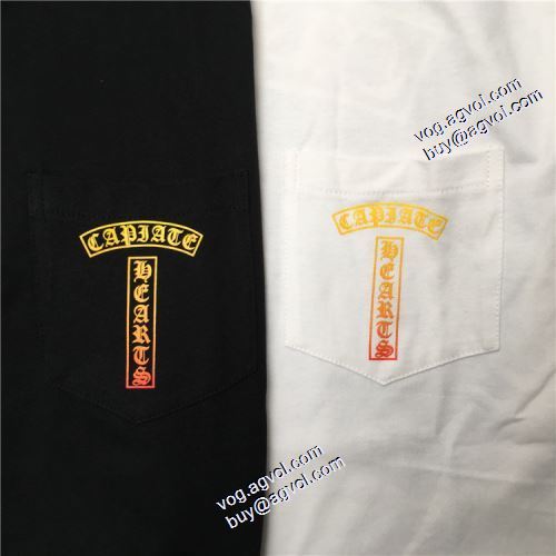 プリント クロムハーツコピーブランド 男女兼用 2色可選 2021秋冬 柔らかい手触り クロムハーツ CHROME HEARTS 長袖Tシャツ デザイン性の高い