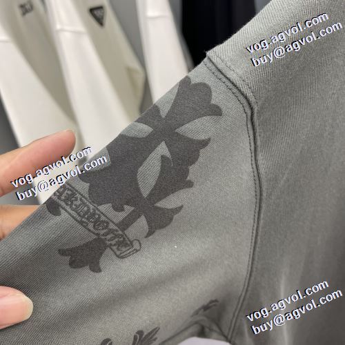 存在感のある 2021秋冬 長袖Tシャツ レジャー 縦には伸びにくい クロムハーツ CHROME HEARTS 3色可選 スタイリッシュな印象