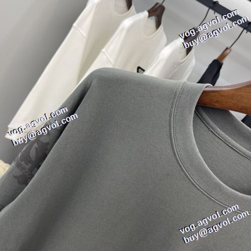 存在感のある 2021秋冬 長袖Tシャツ レジャー 縦には伸びにくい クロムハーツ CHROME HEARTS 3色可選 スタイリッシュな印象