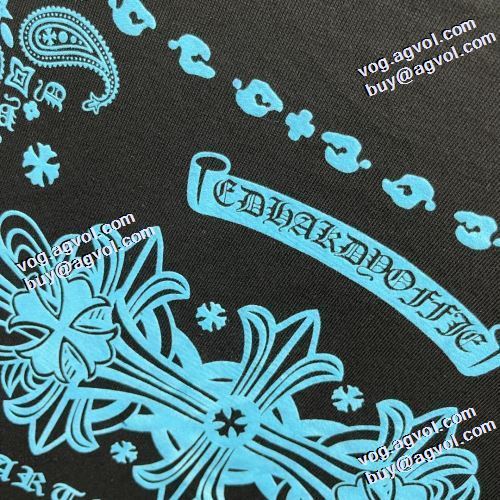 長袖Tシャツ 2021秋冬 ラウンドネック プリント バリエーションに富む クロムハーツ CHROME HEARTS 2色可選 売れ筋のいい