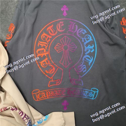 2021秋冬 2色可選 クロムハーツ CHROME HEARTS 長袖Tシャツ ムダな装飾を排したデザイン 着回し度抜群 シンプル プリント