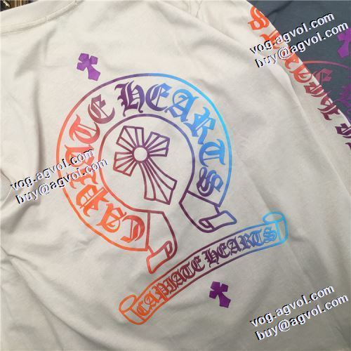 2021秋冬 2色可選 クロムハーツ CHROME HEARTS 長袖Tシャツ ムダな装飾を排したデザイン 着回し度抜群 シンプル プリント