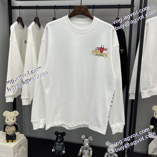 長袖Tシャツ 2021秋冬 3色可選 落ち着いた感覚 レジャー 暖かみのある肌触り クロムハーツ CHROME HEARTS ラウンドネック
