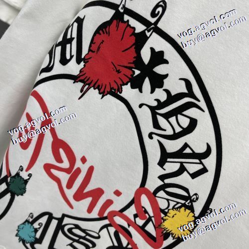 長袖Tシャツ 2021秋冬 3色可選 落ち着いた感覚 レジャー 暖かみのある肌触り クロムハーツ CHROME HEARTS ラウンドネック