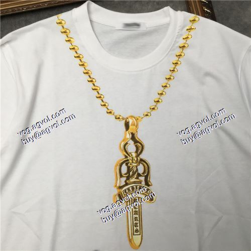 CHROME HEARTSブランド 偽物 通販 2021春夏 クロムハーツ CHROME HEARTS 最安値に挑戦 半袖Tシャツ 2色可選 