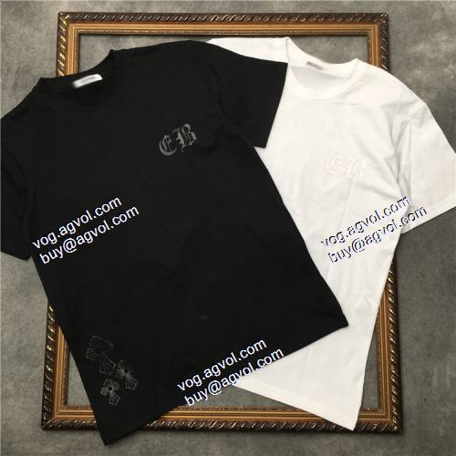 個性的 CHROME HEARTSスーパーコピー 激安 クロムハーツ CHROME HEARTS 2色可選 半袖Tシャツ  2021春夏