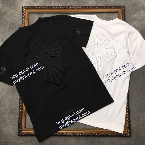 個性的 CHROME HEARTSスーパーコピー 激安 クロムハーツ CHROME HEARTS 2色可選 半袖Tシャツ  2021春夏