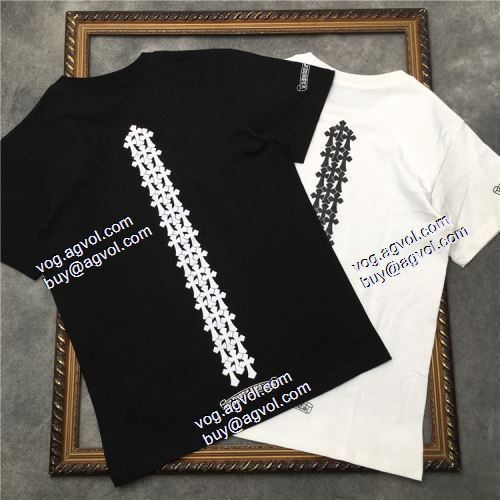CHROME HEARTS偽物ブランド クロムハーツ CHROME HEARTS 2色可選 半袖Tシャツ 2021春夏 派手 ：比较华丽的