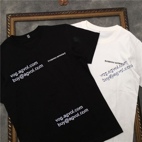 CHROME HEARTS偽物ブランド クロムハーツ CHROME HEARTS 2色可選 半袖Tシャツ 2021春夏 派手 ：比较华丽的