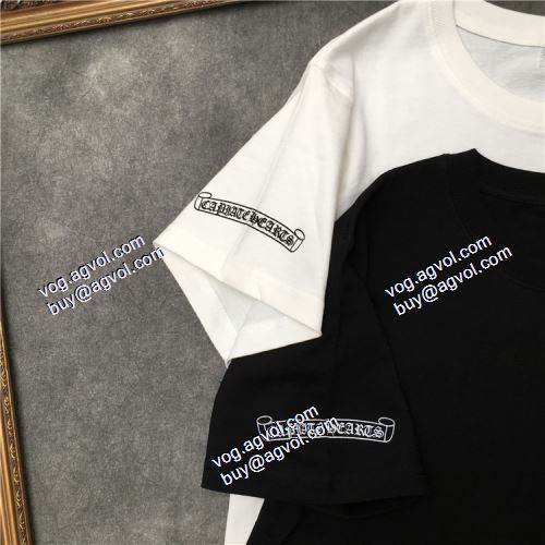 CHROME HEARTS偽物ブランド クロムハーツ CHROME HEARTS 2色可選 半袖Tシャツ 2021春夏 派手 ：比较华丽的