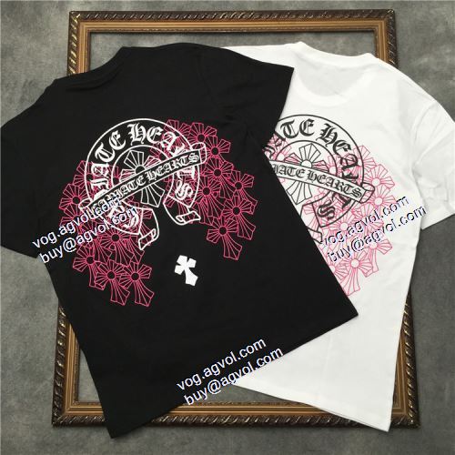 2色可選 クロムハーツ CHROME HEARTS 半袖Tシャツ 2021春夏 希少価値大！クロムハーツブランド 偽物 通販