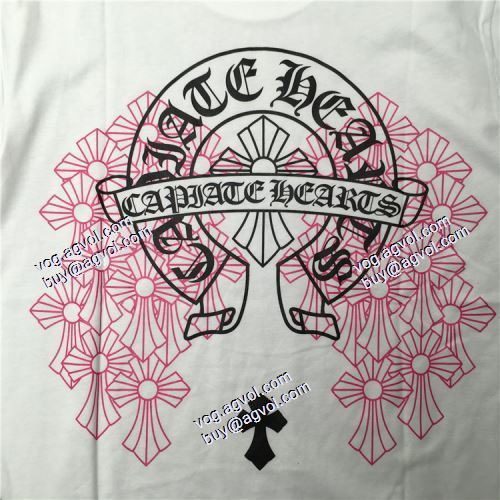 2色可選 クロムハーツ CHROME HEARTS 半袖Tシャツ 2021春夏 希少価値大！クロムハーツブランド 偽物 通販