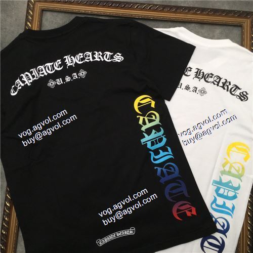 CHROME HEARTS偽物ブランド 2021春夏 クロムハーツ CHROME HEARTS 半袖Tシャツ 2色可選 クロムハーツ偽物ブランド