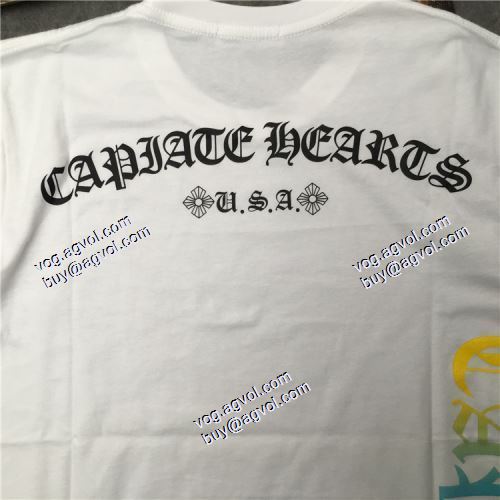 CHROME HEARTS偽物ブランド 2021春夏 クロムハーツ CHROME HEARTS 半袖Tシャツ 2色可選 クロムハーツ偽物ブランド