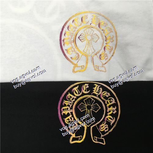 高級感ある 2021春夏 クロムハーツ CHROME HEARTS クロムハーツスーパーコピー 激安 2色可選 半袖Tシャツ 