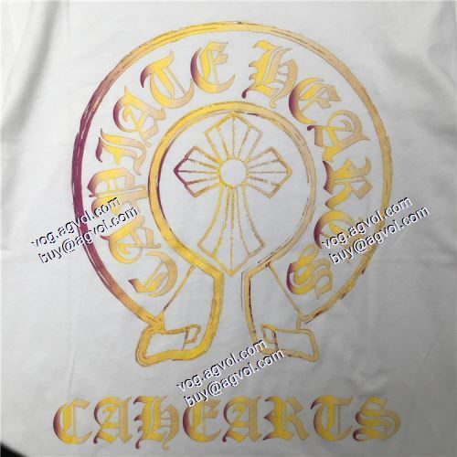 高級感ある 2021春夏 クロムハーツ CHROME HEARTS クロムハーツスーパーコピー 激安 2色可選 半袖Tシャツ 