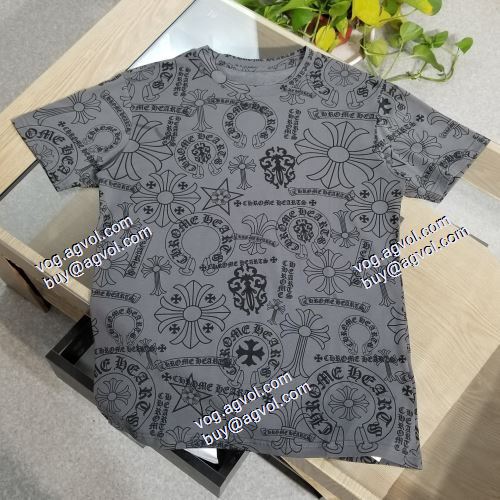 2021春夏 クロムハーツ CHROME HEARTS 半袖Tシャツ CHROME HEARTS偽物ブランド 2色可選 上品上質 