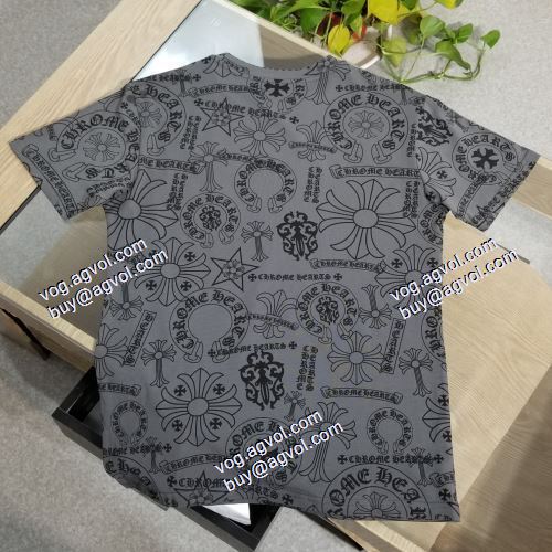 2021春夏 クロムハーツ CHROME HEARTS 半袖Tシャツ CHROME HEARTS偽物ブランド 2色可選 上品上質 
