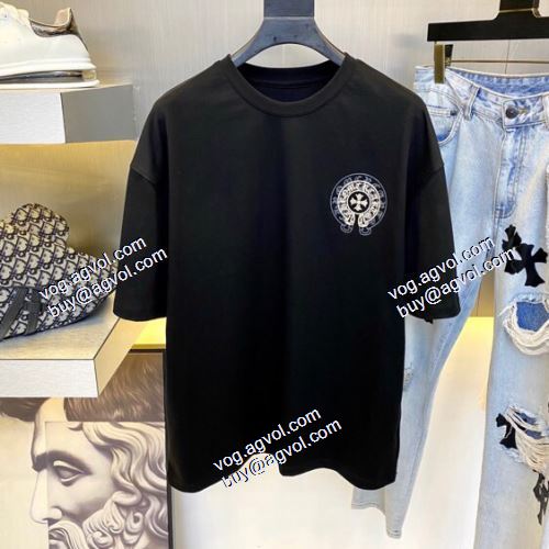 CHROME HEARTSスーパーコピー 激安 大絶賛の履き心地! 2色可選 クロムハーツ CHROME HEARTS 2021春夏 半袖Tシャツ