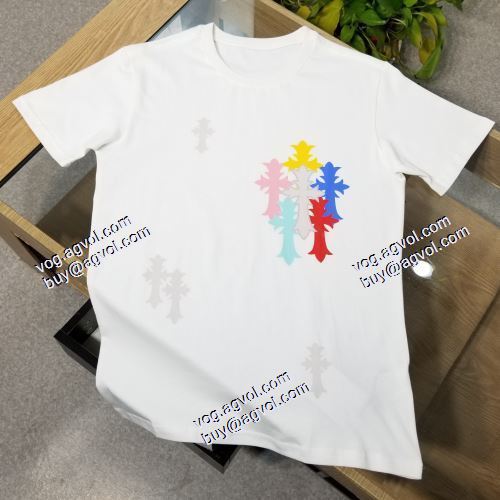 クロムハーツ CHROME HEARTS 2色可選 半袖Tシャツ 選べる極上 2021春夏 クロムハーツブランド 偽物 通販