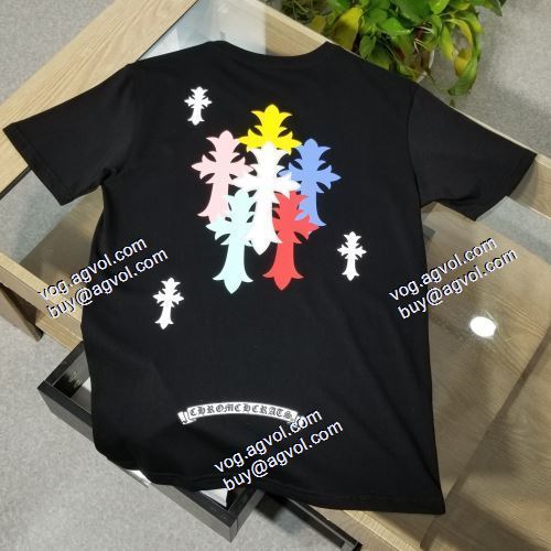 クロムハーツ CHROME HEARTS 2色可選 半袖Tシャツ 選べる極上 2021春夏 クロムハーツブランド 偽物 通販