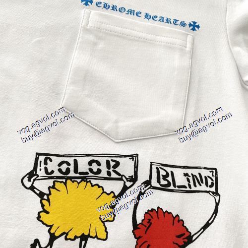半袖Tシャツ 2021春夏 海外セレブ愛用 クロムハーツブランド 偽物 通販 クロムハーツ CHROME HEARTS 