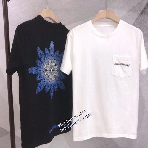 CHROME HEARTS偽物ブランド クロムハーツ CHROME HEARTS 2色可選 半袖Tシャツ 2021春夏 今買い◎得