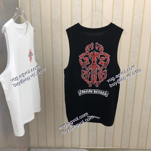 2色可選 クロムハーツ CHROME HEARTS 半袖Tシャツ 2021春夏 クロムハーツコピーブランド  極上の着心地 