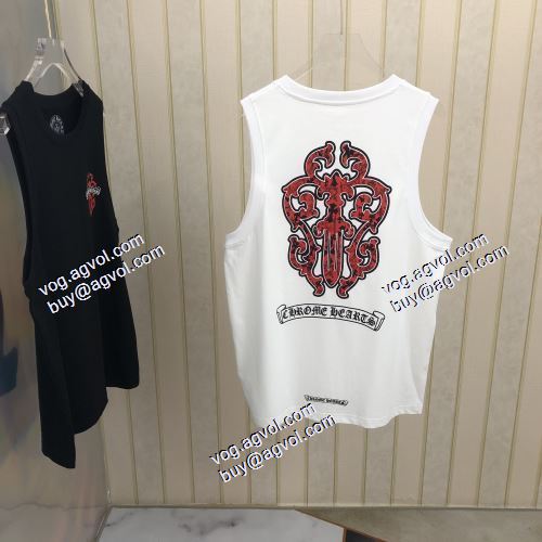 2色可選 クロムハーツ CHROME HEARTS 半袖Tシャツ 2021春夏 クロムハーツコピーブランド  極上の着心地 