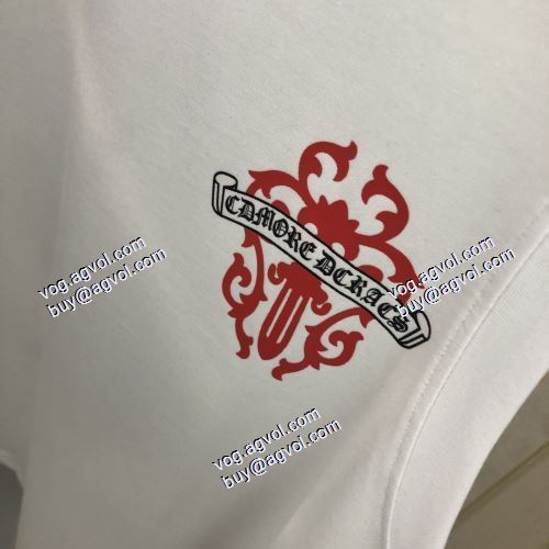 2色可選 クロムハーツ CHROME HEARTS 半袖Tシャツ 2021春夏 クロムハーツコピーブランド  極上の着心地 
