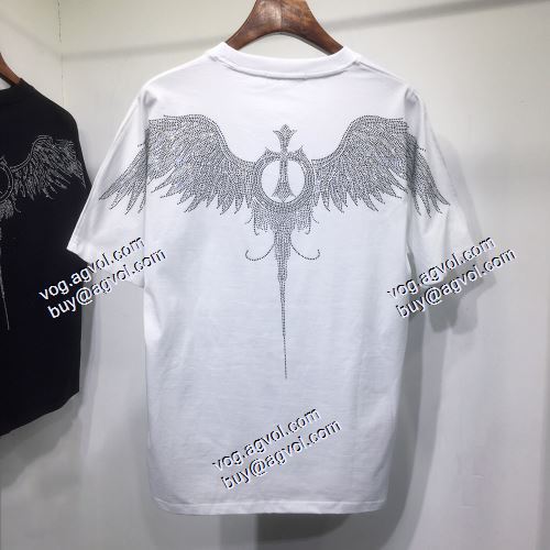 クロムハーツ CHROME HEARTS 半袖Tシャツ 2色可選 サイズ豊富 2021春夏 クロムハーツスーパーコピー 激安 