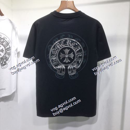 上品な輝きを放つ形 クロムハーツ CHROME HEARTS 2色可選 半袖Tシャツ 2021春夏 CHROME HEARTS偽物ブランド