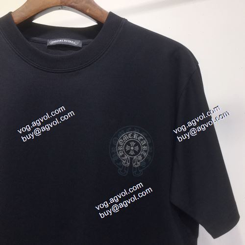 上品な輝きを放つ形 クロムハーツ CHROME HEARTS 2色可選 半袖Tシャツ 2021春夏 CHROME HEARTS偽物ブランド