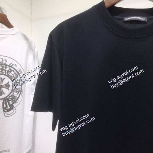 上品な輝きを放つ形 クロムハーツ CHROME HEARTS 2色可選 半袖Tシャツ 2021春夏 CHROME HEARTS偽物ブランド