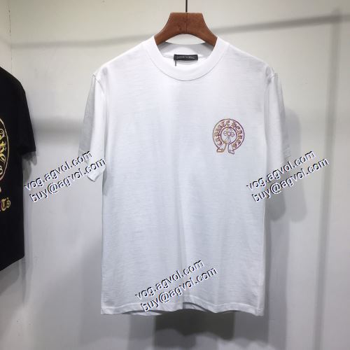 半袖Tシャツ 2色可選 耐久性のある 2021春夏 クロムハーツ CHROME HEARTS クロムハーツ偽物ブランド