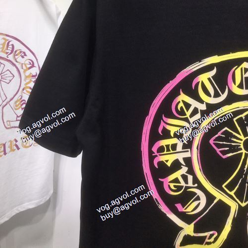 半袖Tシャツ 2色可選 耐久性のある 2021春夏 クロムハーツ CHROME HEARTS クロムハーツ偽物ブランド