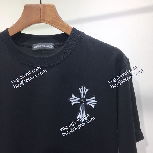 クロムハーツ CHROME HEARTS 2色可選 半袖Tシャツ 2021春夏 CHROME HEARTSスーパーコピー 激安 超目玉