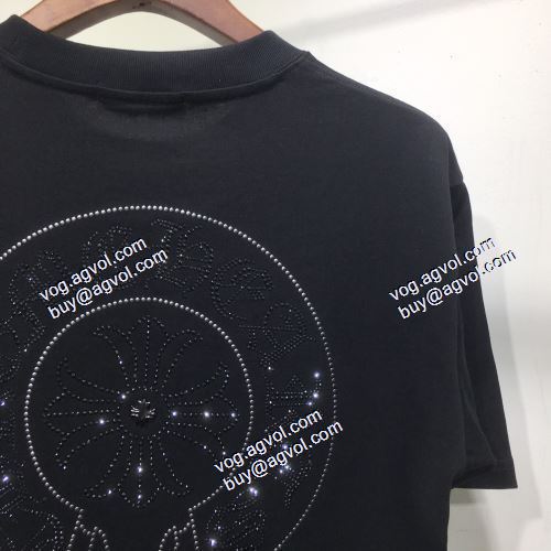 クロムハーツ CHROME HEARTS 2色可選 半袖Tシャツ 2021春夏 CHROME HEARTSスーパーコピー 激安 超目玉