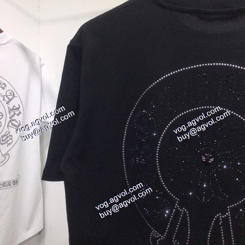クロムハーツ CHROME HEARTS 2色可選 半袖Tシャツ 2021春夏 CHROME HEARTSスーパーコピー 激安 超目玉