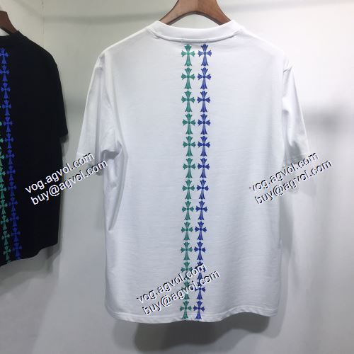 クロムハーツ CHROME HEARTS 2021春夏 CHROME HEARTS偽物ブランド 2色可選 落ち着いた感覚 半袖Tシャツ