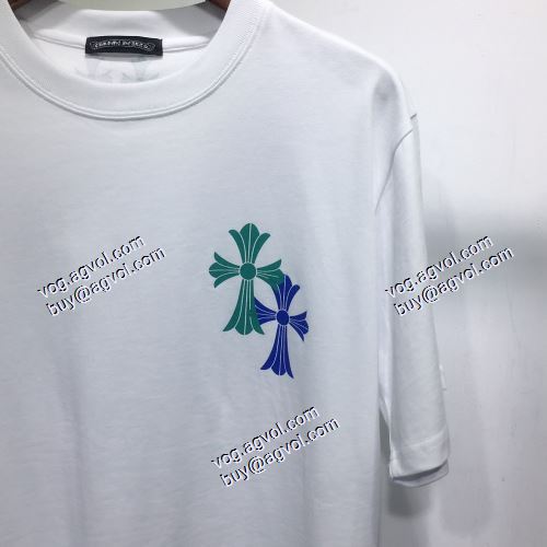 クロムハーツ CHROME HEARTS 2021春夏 CHROME HEARTS偽物ブランド 2色可選 落ち着いた感覚 半袖Tシャツ