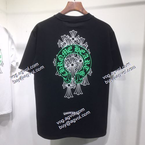 クロムハーツ CHROME HEARTS 2色可選 半袖Tシャツ 2021春夏 クロムハーツ偽物ブランド 長く愛用できる 