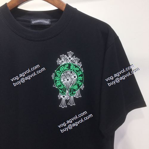 クロムハーツ CHROME HEARTS 2色可選 半袖Tシャツ 2021春夏 クロムハーツ偽物ブランド 長く愛用できる 