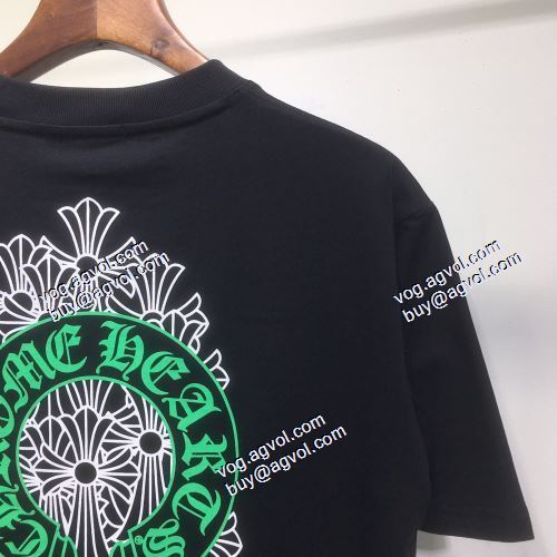 クロムハーツ CHROME HEARTS 2色可選 半袖Tシャツ 2021春夏 クロムハーツ偽物ブランド 長く愛用できる 